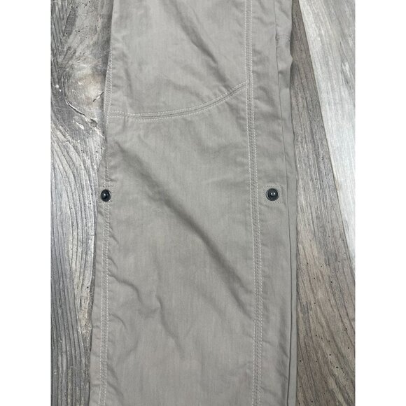 Kuhl Womens Splash Metro Roll Up Pants 6 Regular Khaki Outdoor Hiking - Picture 5 of 13